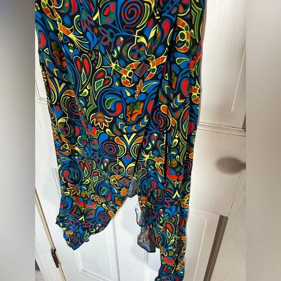 Haney Olivia Faux Wrap Midi Dress - Picture 7 of 12